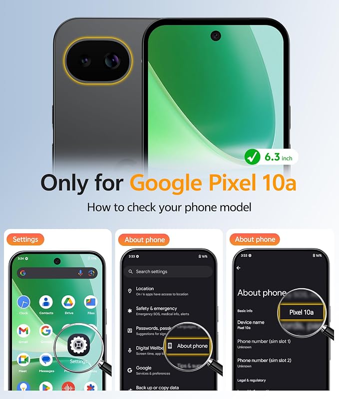 FNTCASE for Google Pixel 10a Case, Fit for Magsafe, with Screen Protector | Translucent Matte Magnetic Back, 14FT Military Grade Drop Protection, Slim Shockproof Protective Phone Cover, Green - Image 2