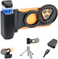 67mm Magnetic Phone Lens Filter Adapter Kit for iPhone 17/Air/16/15/14 Pro(NOT for Pro Max), UV ND CPL Phone Filter Mount with Universal Smartphone Camera Shutter Grip for Photography(NO Filters) by Kiorafoto
