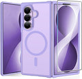 FNTCASE for Samsung Galaxy Z Fold 8 Ultra / Z Fold 7 Case, Fit for Magsafe | Screen Protector, Translucent Matte, 18FT Military Grade Drop Protection, Shockproof Protective Phone Cover, Light Purple by FNTCASE
