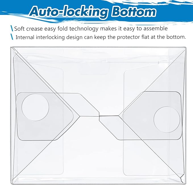 Protector Cases Compatible with Funko, 100 Count Fit 4" Collectible Figures | Stackable Storage, Clear Display Box with Protective Film, 100 Count - Image 5