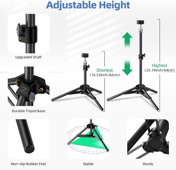 Star-Link Mini Tripod with Adapter, for Both 2025 New&Old Version, Portable | Adjustable Tripod Mount for Starlink Mini Dish, Stand Mounting Kit for Star Link Mini for Outdoor Camping RV - Image 3