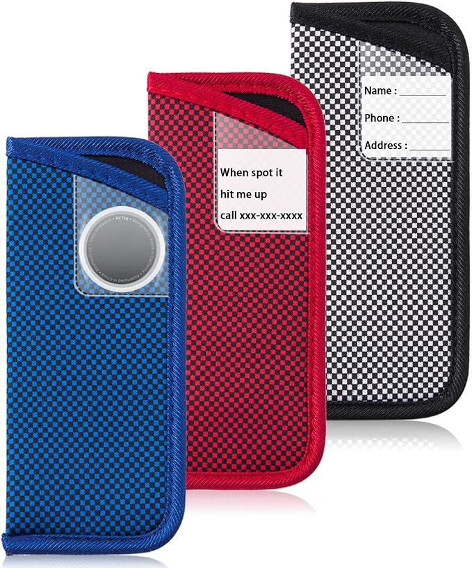 TRIUMPH VISION 3 Pack Reading Glasses Pouch Soft Case Eyeglass Sleeve Slim | Alternative to Bulky Case in bag, Lightweight Lined Padded Protect Optical lens Slip in, Cute Pattern Portable for Daily Use by TRIUMPHVISION