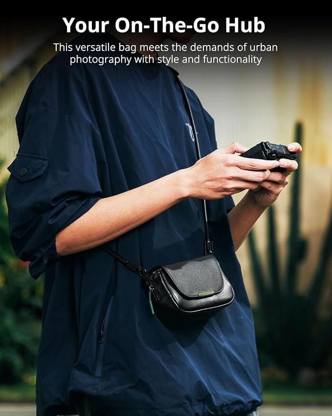 SMALLRIG Digital Camera Case with Shoulder Stap, Crossbody Protective Case | for Ricoh GRIII /GRIIIX /GRIII HDF/GRIIIX HDF/GRIV, for Sony ZV-1F/ ZV-1, for DJI Action 4/5/6, for Insta360 Ace Pro/Ace Pro2 - Image 7