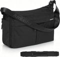 AMBITFUL Camera Messenger Bag for Photographers Shoulder bag,9L Black | Lightweight Sling Bag with Adjustable Dividers Camera Bag Fits Mirrorless DSLR Camera, Lens, action camera,Drones by Ambitful