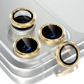 Choiche for iPhone 17 Pro/iPhone 17 Pro Max Camera Lens Protector | Ultra HD, 9H Tempered Glass Camera Cover Screen Protector Metal Ring Decoration Accessories (Gold) by Choiche