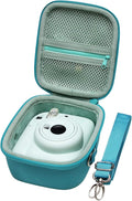 LTGEM Case Compatible with Fujifilm Instax Mini 13/12 Instant Camera, Green | Fits Instant Camera 11/10/9/8/7/7+ and FUJIFILM Instax Mini Instant Flim with Shoulder Strap, Case Only by LTGEM