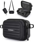 BAGSMART Digital Camera Case, Small Camera Bag with 2 Carrying Ways, Black | Lightweight Camera Sling Bag for Canon Powershnot ELPH 180/190/Sony DSCW800/DSCW830, Waterproof & Protective by BAGSMART