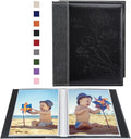 Artmag Photo Album 5x7 Clear Pages Pockets Leather Cover Slip Slide in Photo Album Book Holds 100 Vertical 5x7 Photos Picture Book for Wedding Family (Black) by Artmag
