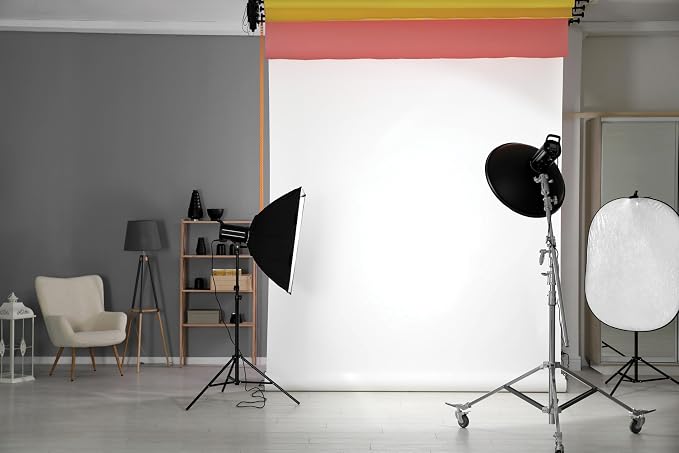 Denny Mfg Seamless Paper Backdrop for Photoshoot, True White, 86 in x 36 ft | Photography Backdrop, Matte Finish for Portraits, Product Photos and Video Shoots, with Free Roll Gaffer Tape (2 in x 13 ft) - Image 6