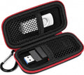 USB Flash Drive Case for SanDisk for Samsung, for SD/SDXC/SDHC Memory Cards | for Buffalo External 1.0TB Portable SSD, Mini Electronic Accessories Organizer, Office/Travel Use, Thumb Drive Bag Only by Casmilee
