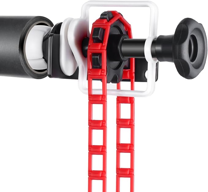 NEEWER Photography Single Roller Wall Mounting Manual Background Support System with 2 x Single Hook, 2 x Expand Bar, 1 x Chain, Load Capacity: 22lb/10kg - Image 5