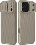 Nillkin Camshield Case for iPhone 17 Pro Max Case, [Built-in Dual Camera Cover][Slim Profile] [Military Grade Drop Protection] Shockproof Bumper Phone Case 6.9 inch 2025 Gold by Nillkin