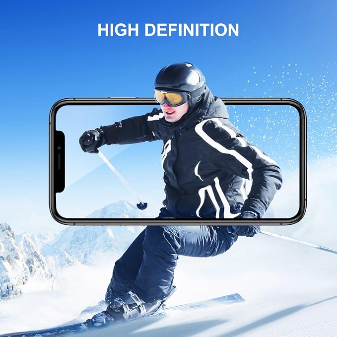 SIBEITU 3+3 Pack Screen Protector + Camera Lens Protector for iPhone 11 | 6.1 Inch HD 9H Hardness Tempered Glass Film, Scratch Resistant, Sensor Protection, Case Friendly, High Response, Bubble Free - Image 3