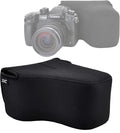 JJC Ultra Light Neoprene Camera Case Pouch Bag for Canon EOS R EOS RP +24-105mm Lens, 80D 70D 750D +18-135/17-85/18-55mm, Nikon D7500 D7200 D5500, Panasonic GH5 GH5S +12-60mm Lens, Water Resistant by Fotasy