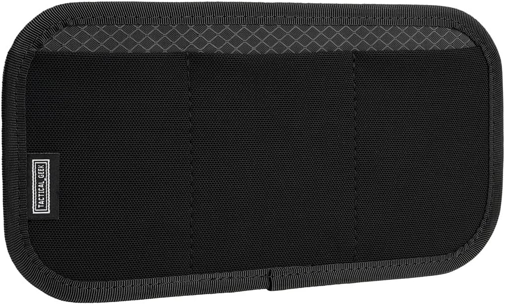 TACTICAL_GEEK TCM13 EDC Organizer Board, Utility Bag Insert Panel with Mesh Pocket, Backpack Accessories for Small Gear(Black) by TACTICAL_GEEK