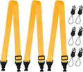 3 Pack Adjustable Shoulder Strap, iPad Strap Nylon Neck Lanyard (Yellow) by Gowjaw