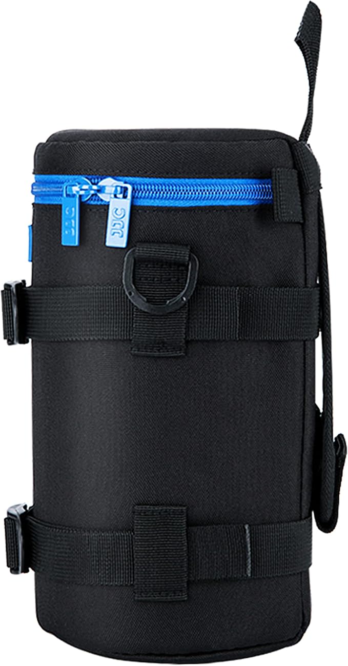 JJC Water Resistant Deluxe Lens Pouch Case Bag, Compatible with Canon EF RF 600mm f11 is STM / 100-400mm 4.5-5.6L is/EF 70-200mm 2.8L /EF 180mm 3.5L Macro/NK 80-200mm F2.8/70-200mm f2.8 G ED VR II - Image 4