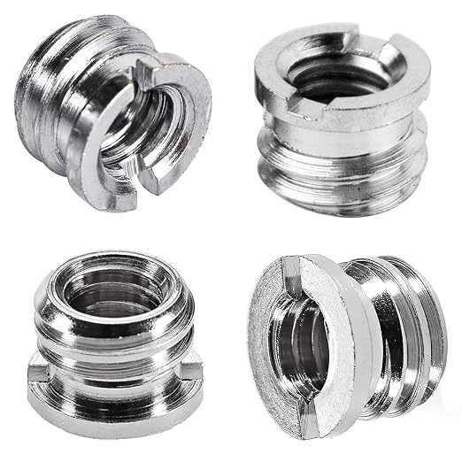 8PCS Camera Screws Mount Adapter 1/4 3/8 Inch Threaded Converter - Image 3
