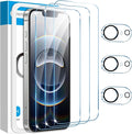 Fotbor otbor 3Pack iPhone 16e / 17e 6.1 inch Screen Protector with 3Pack Camera Lens Protector, 9H+ Tempered Glass Easy Installation Kit, Case Friendly by Fotbor