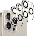 3 Pack Dengduoduo Tempered Glass Camera Lens Protector for iPhone 15 Pro 6.1" & for iPhone 15 Pro Max 6.7", Ultra HD, 9H Hardness, Anti-Scratch, Case Friendly, Easy to Install [No Affect on Night Shots] by Dengduoduo