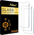 Ailun 3 Pack Screen Protector for iPhone 17e/16e/14/13/13 Pro | 6.1 Inch, Tempered Glass, Case Friendly, Not for iPhone 16 6.1 Inch by Ailun