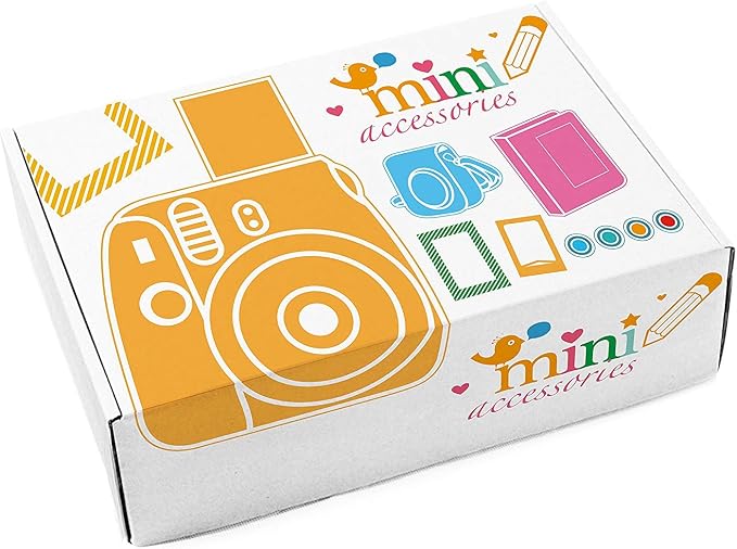 Instant Camera Accessories Compatible with Instax Mini 12 11 Instant Film Camera Include Case/Album/Filters/Wall Hang Frames/Film Frames/Stickers (Starry Sky) - Image 7