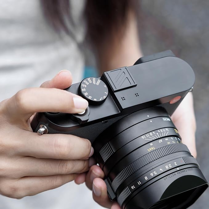 Upgraded Q3 43 Metal Hot Shoe Cover Cap w Full-Coverage for Leica Q3 43 Q2 | Q3 43 Hotshoe Protector, Aluminum Alloy Cover with Silicone Cushion, Special Designed for Leica Q3 43 Camera Accessories - Image 7