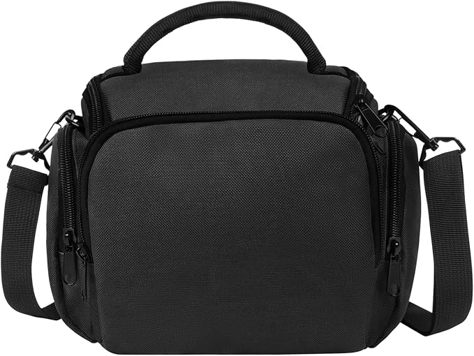 Ainiv DSLR Camera Bag, Large Waterproof Anti-Shock SLR Camera Case, Black | Adjustable Shoulder Strap Camera Backpack, Portable Crossbody Single Shoulder Backpacks Compatible with Canon, Sony, Nikon - Image 9
