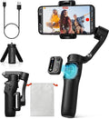 hohem iSteady X3 SE 3-Axis Gimbal Stabilizer for iPhone & Android, Black | Detachable Remote, iSteady 8.0, Foldable 0.79lb Design, Hohem Joy App, 11H Battery, 0.66lb Payload for Vlogs by Hohem