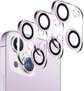 Dengduoduo 3 Pack Tempered Glass Camera Lens Protector for iPhone 14 6.1" & iPhone 14 Plus 6.7", Ultra HD, 9H Hardness, Anti-Scratch, Case Friendly, Easy to Install [No Affect on Night Shots] by Dengduoduo