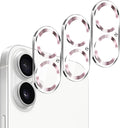Dengduoduo Camera Lens Protector for iPhone 16 and 16 Plus 3 Pack, Tempered Glass, Ultra HD, 9H Hardness, Anti-Scratch, Case Friendly, Easy to Install [No Affect on Night Shots] by Dengduoduo