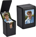 Picture Holder Storage Case Compatible with Fujifilm Instax Mini EVO Mini Liplay 12 11 SE 41 40 99 90 9 8 7S Camera Films, 2x3 Inches Hold 50 Instant Films Photos Pouch Protection Box (Black) by pssped