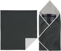 Walking Way Protective Wrap, Self-Adhesive Magic Cloth Camera Wrap, Storage Cloth, Anti-Scratch, Dustproof, Washable Lens Pouch for DSLR, Smartphones, Laptops, Cosmetic (Dark Grey, 21.65 inch) by WalkingWay
