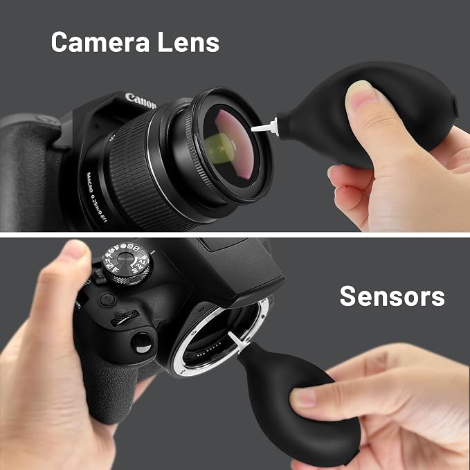 Camera Lens Cleaning Kit with Pro 10x Sensor Swabs, Sensor Cleaner, Compatible with Canon, Nikon, Sony mirrorless DSLR Camera (Enhanced Version) - Image 4