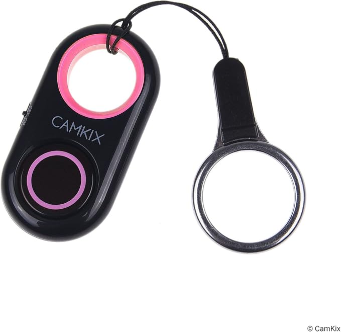 CamKix Camera Shutter Remote Control with Bluetooth Wireless Technology - Works Flawlessly with iPhone/iPad and Android (Pink) - Image 5