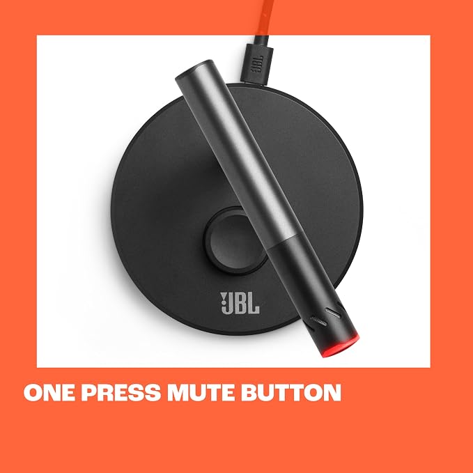 JBL Quantum Stream Talk - Recording and Gaming. - Black | Single condenser microphone for perfect streaming, Single voice pick-up pattern, One-press mute button - Image 3