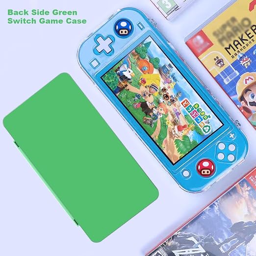 Game Card Case for Nintendo Switch/Switch 2/OLED/Lite, Portable Switch Game Case Magnetic Closure Games Holder with 24 Slots for Games Cards & SD Cards Durable Cartridge Cases Hard Shell, Green - Image 7