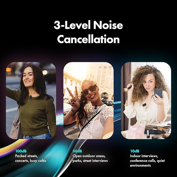 Movo NanoMic Dual Lightning Wireless Microphone for iPhone 14 and Below– Lavalier Mic for iPhone, Great for Vlogging, TikTok, Content Creation - Image 5