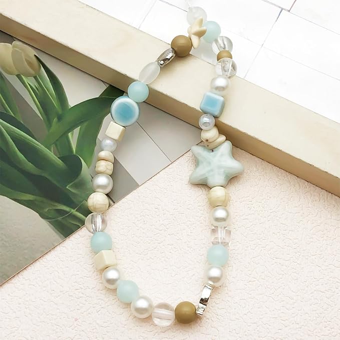 Beaded Camera Wrist Strap Cute Digital Camera Charm Lanyard Phone Chain Keychain Beaded Phone Lanyard Bag Charm - Image 7