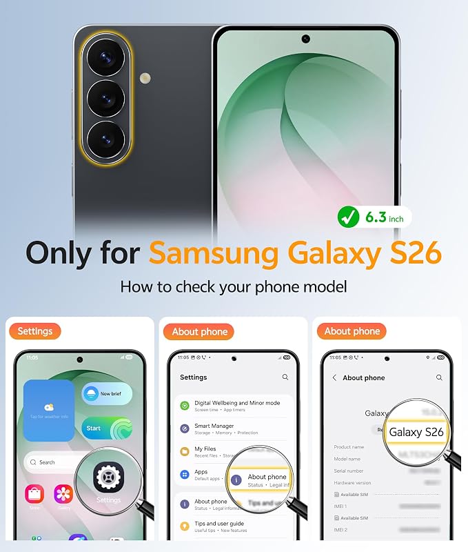 FNTCASE for Samsung Galaxy S26 Case, Fit for Magsafe, with Screen Protector | Full Camera Protection, Translucent Matte, 14FT Military Grade Drop Proof, Shockproof Protective Phone Cover, Green - Image 2