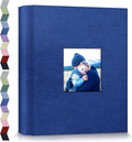 popotop Photo Album 4x6-600 Photos Photo Books with 600 Horizontal and Vertical Pockets,Linen Cover Albums for Family Wedding Anniversary Baby Vacation Pictures by Popotop