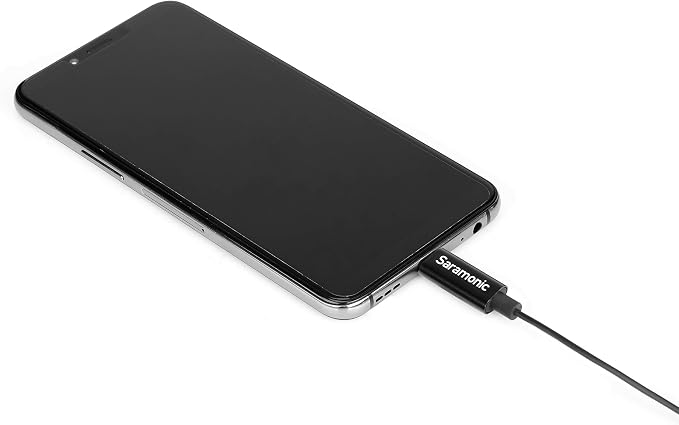 Saramonic LavMicro U3A USB-C Lavalier Microphone, Android, new iPad, Computers & More with 6.6' Cable & 90˚ Adapter for Vlogging, Interviews, YouTube, TikTok, Live Streaming | Omnidirectional lavalier with USB-C connector and 6.6-foot cable for vloggin... - Image 8