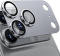 WSKEN for iPhone 17 Pro Max Camera Lens Protector - Military Grade Design | Strong Adhesion, Daily Shatterproof, Metal Aluminum Alloy Tempered Glass Camera Screen Protector, Grey by SmartProtectionGreenerFuture