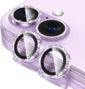 Tensea for iPhone 17 Camera Lens Protector Bling, Camera Screen Cover | Camera Screen Protector, Metal Individual Ring with 9H Tempered Glass for iPhone17, HD Clear, Easy Install, Full Protection by Tensea