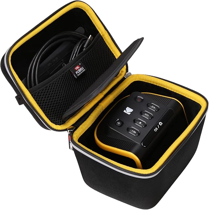 FBLFOBELI Hard Case for KODAK Slide N SCAN Film & Slide 5” LCD Scanner | Hard EVA Shell, Shockproof & Water-Resistant, Double Zipper Closure, Mesh Pocket, Travel Storage Bag by FBLFOBELIHardCarryingCase