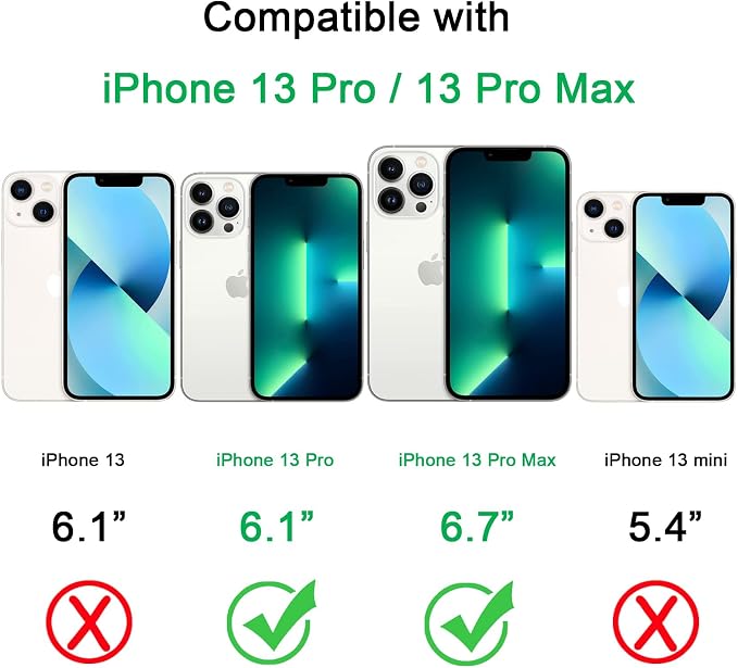 Camera Lens Protector for iPhone 13 Pro/iPhone 13 Pro Max Metal Camera Cover Film, 9H Tempered Glass, Anti-Scratch, Case Friendly - Gold - Image 2
