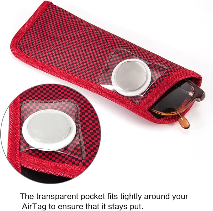 TRIUMPH VISION 3 Pack Reading Glasses Pouch Soft Case Eyeglass Sleeve Slim | Alternative to Bulky Case in bag, Lightweight Lined Padded Protect Optical lens Slip in, Cute Pattern Portable for Daily Use - Image 3