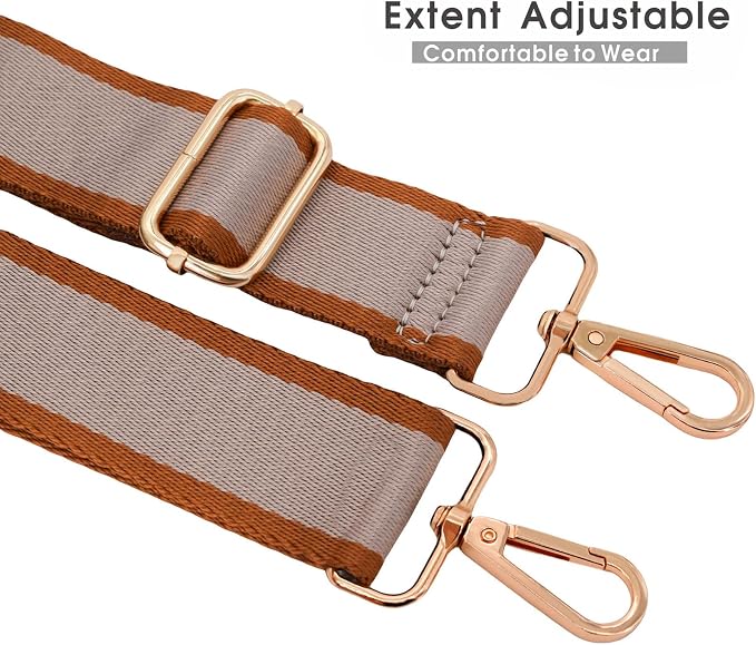 Replacement Purse Strap Shoulder Strap Adjustable Crossbody Strap for Women Crossbody Wide Shoulder Bag - Image 6