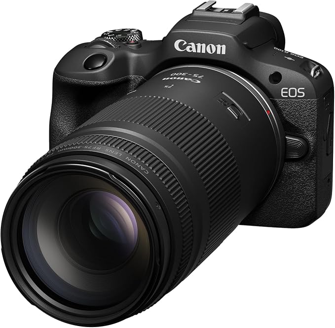 Canon EOS R50 Mirrorless Camera Body with 2 Lens Kit RF-S 18-45mm is STM and RF 75-300mm F4-5.6 Lens Bundle with Deco Gear Bag + 2 Battery +Tripod + Filters + Wide Angle & Telephoto Lenses & More - Image 2