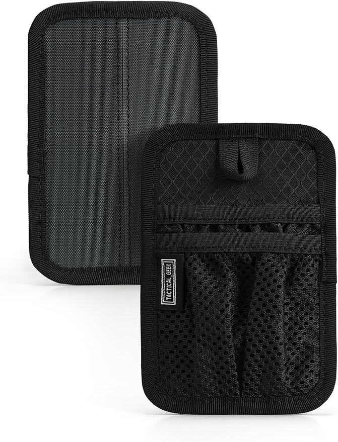 TACTICAL_GEEK EDC Organizer Board, Anti-Slip Elastic Woven Board, Utility Bag Insert Panel for Small Gear, Backpack Accessories (TCM4-Black) - Image 9